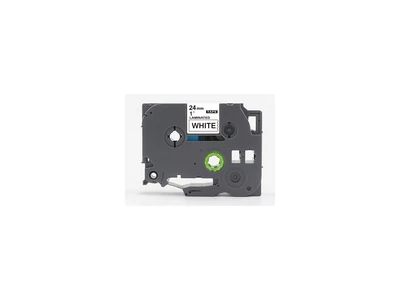 Feliratozógép szalag, Brother TZE251 24mm ECO fekete/fehér