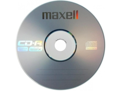 CD-R 700MB 52x papírtokos Maxell 