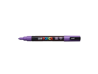 Dekormarker 0,9-1,3mm, Uni Posca PC-3M lila