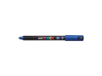 Dekormarker 0,7-1mm, Uni, Posca PC-1MR kék