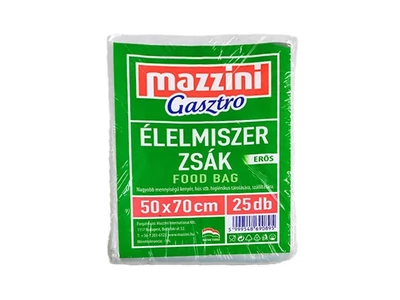 Élelmiszerzsák 50 x 70 cm 25 db/tekercs 20 tekercs/karton