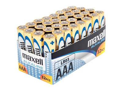 Elem AAA mikro LR03 zsugorfóliás alkaline 4 db/csomag, Maxell 