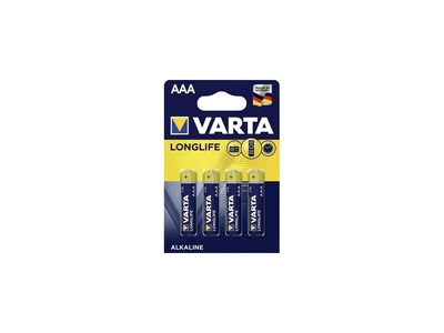 Elem AAA mikro LR03 Longlife 4 db/csomag, Varta 