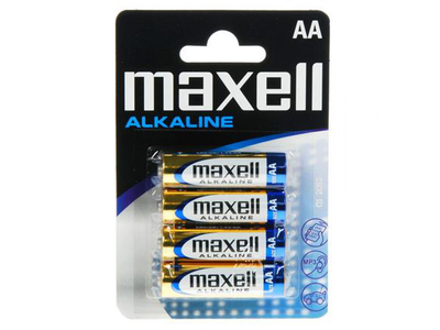 Elem AA ceruza LR6 alkaline 4 db/csomag, Maxell 