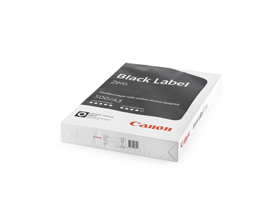 Másolópapír A3, 80g, Canon Black Label Zero 500ív/csomag, 