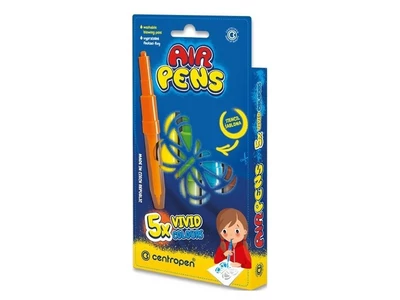 Filctoll fújós készlet Centropen AIRPENS 1500 Vivid 5 klf. szín