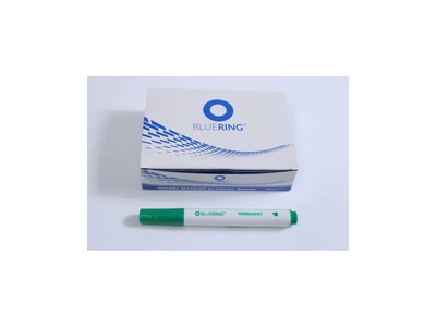 Flipchart marker rostirón vizes kerek végű 3mm, Bluering® zöld