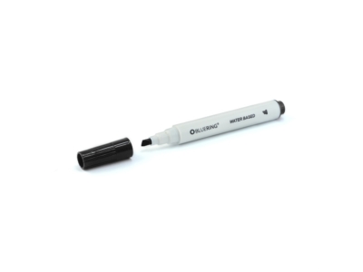 Flipchart marker rostirón vizes vágott végű 1-4mm, Bluering® fekete