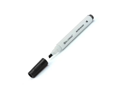Flipchart marker rostirón vizes vágott végű 1-4mm, Bluering® fekete