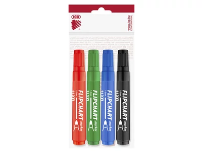 Flipchart marker vízbázisú 3mm, kerek Artip11XXL, 4 klf.szín