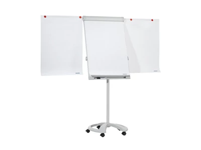 Flipchart tábla mobil 67x95cm, mágneses, 2 db segédkarral, 5 görgős Proline Franken