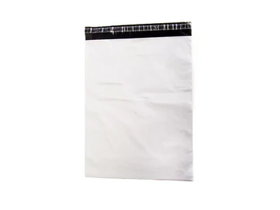 Futártasak, 450x550 + 50 mm. szilikonos záródás Coex Fehér/Fekete