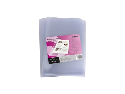 Genotherm `L` A4, 80 micron narancsos, felül-oldalt nyitható, 50 db/csomag, Fornax