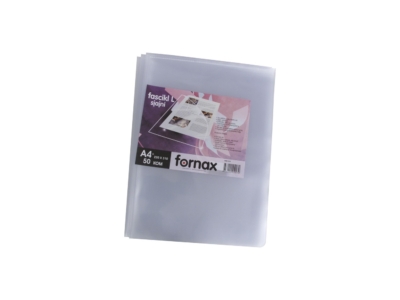 Genotherm `L` A4, 100 micron víztiszta, felül-oldalt nyitható, 50 db/csomag, Fornax