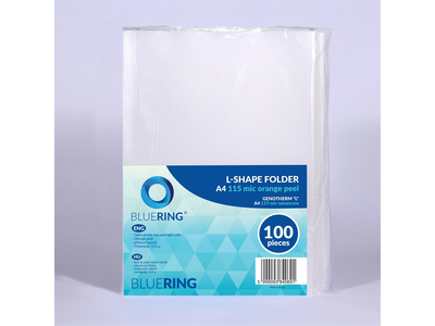 Genotherm `L` A4, 115 micron narancsos Bluering® 100 db/csomag, 