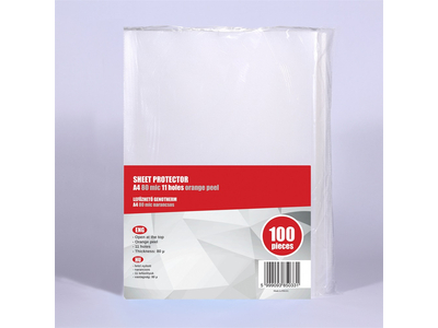 Genotherm `L` A4, 80 micron víztiszta Redin 100 db/csomag, 