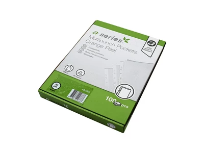 Genotherm lefűzhető, A4, 80 micron narancsos 100 db/doboz, A-Series