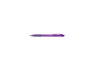 Golyóstoll nyomógombos 0,35mm, BK417-V Pentel Wow, írásszín lila
