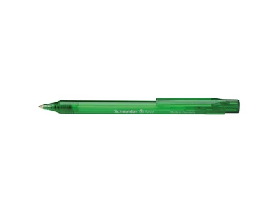 Golyóstoll nyomógombos 0,5mm, Schneider Fave, írásszín zöld