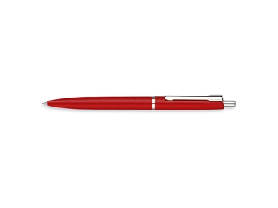 Golyóstoll nyomógombos 0,8mm, műanyag piros test Blanka K, írásszín piros 