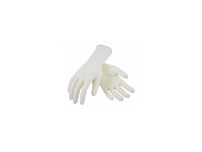 Gumikesztyű latex púderes XS 100 db/doboz GMT Super Gloves fehér