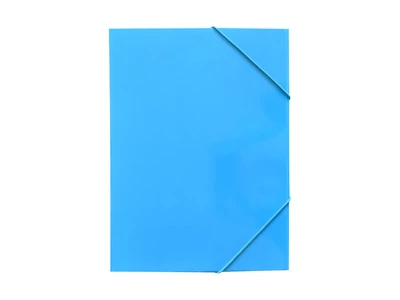 Gumis mappa A4, 300g. karton sarok gumírozással Bluering®, kék
