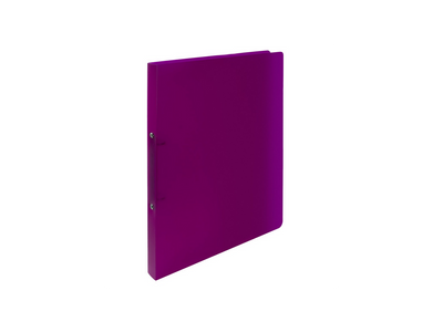 Gyűrűskönyv A4, 2 gyűrűs 2cm gerinc PP,  Karton P+P Opaline magenta