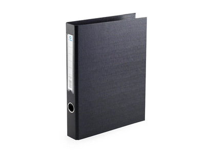 Gyűrűskönyv A4, 3,5cm, 4 gyűrűs PP/PP Bluering® Prémium fekete