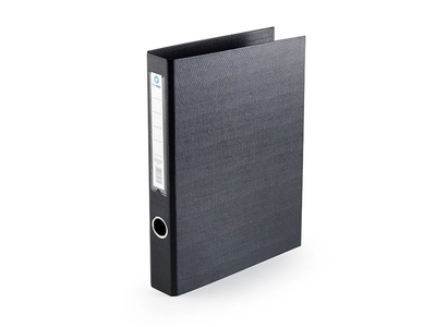Gyűrűskönyv A4, 4,5cm, 4 gyűrűs PP/PP Bluering® Prémium fekete