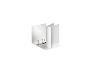 Gyűrűskönyv panorámás A4, 8,6cm, 4 gyűrű, D alakú, PP Esselte fehér