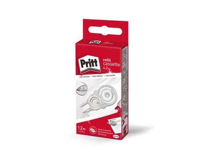 Hibajavító betét utántöltő kazetta 4,2mmx12m rollerhez Pritt