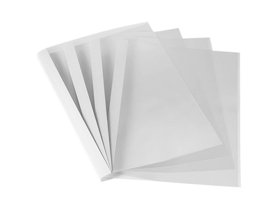 Hőkötő borító, A4, 1,5mm, 1-10lap, Fellowes® Standard, 100 db/csomag, fehér