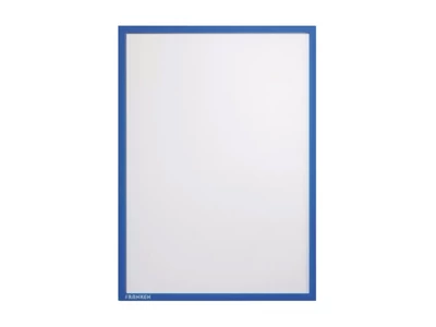 Infókeret A4, mágneses Franken kék