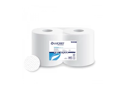 Ipari törlő 2 rétegű tekercses átmérő: 25 cm 100 % cellulóz 675 lap/tek 2 tekercs/karton Strong Lucart 675CF_852343J