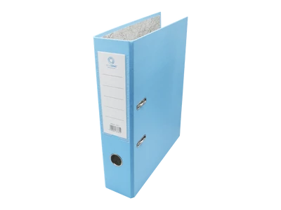 Iratrendező A4, 7,5cm,lapraszerelt, Bluering® Smart világoskék