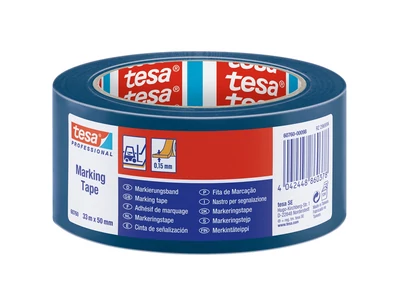 Jelölőszalag 50mmX33m Tesa kék