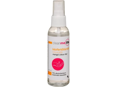 Kézfertőtlenítő folyadék pumpás 60 ml Cleanme Life