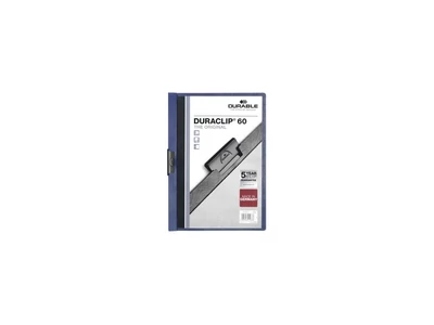 Klip mappa 60lap Durable Duraclip®, sötétkék