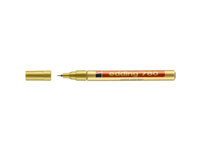 Lakkmarker 0,8mm, kerek Edding 780 arany