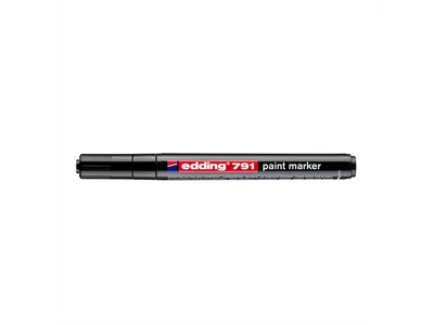 Lakkmarker 1-2mm, kerek Edding 791 fekete