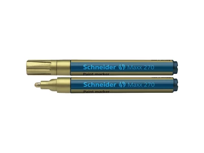 Lakkmarker 1-3mm, Schneider Maxx 270 arany