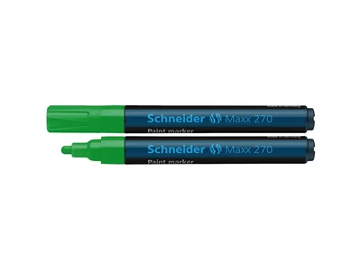 Lakkmarker 1-3mm, Schneider Maxx 270 zöld