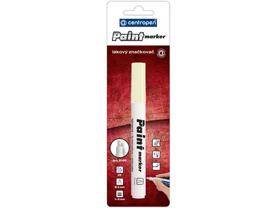 Lakkmarker 1-5mm, vágott hegy Centropen 9100 fehér