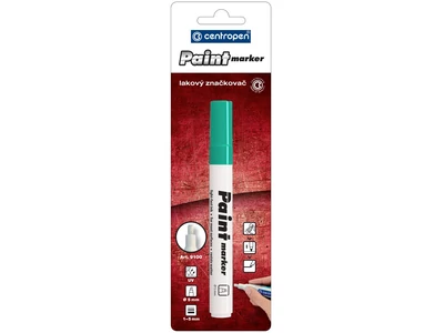 Lakkmarker 1-5mm, vágott hegy Centropen 9100 zöld