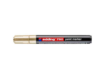 Lakkmarker 2-3mm, kerek Edding 790 arany