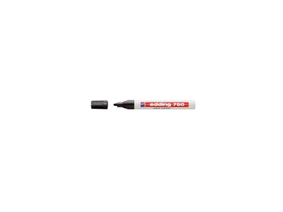 Lakkmarker 2-4mm, kerek Edding 750 fekete