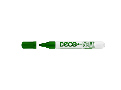 Lakkmarker, decomarker 2-4mm, kerek Ico zöld 