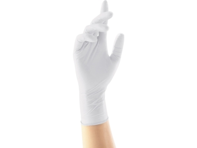 Gumikesztyű latex púdermentes S 100 db/doboz, GMT Super Gloves fehér