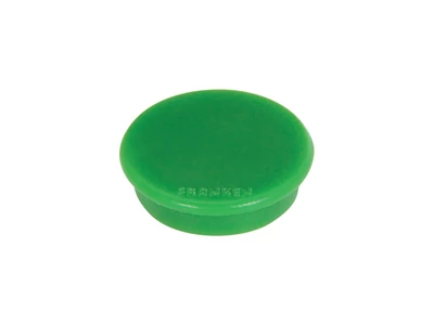 Mágnes 38mm, erősség: 2500 g. Franken 10 db/csomag, zöld