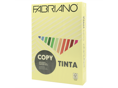 Másolópapír, színes, A3, 80g. Fabriano CopyTinta 250ív/csomag. pasztell banán sárga